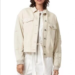 All Saints Frankie Denim Bomber - Small